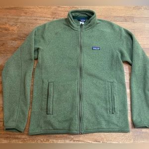 Patagonia Men’s Green Fleece Jacket Medium